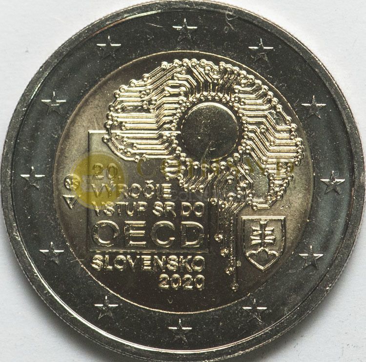 Slovakia 2 euro 2020 OECD (# 7414-1 )